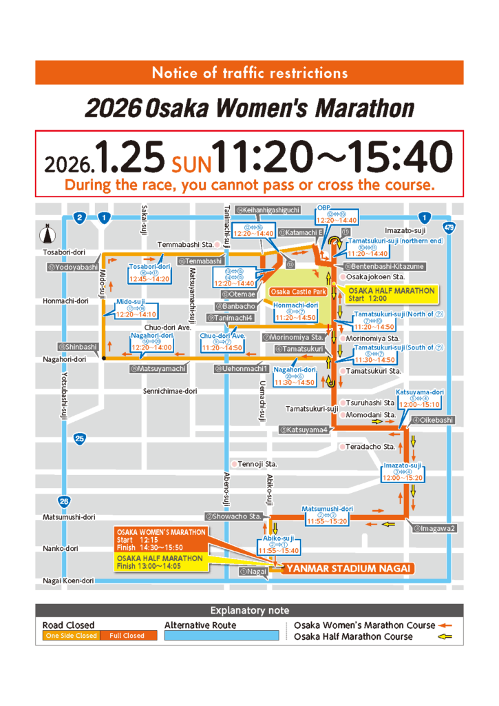 2026 Notice of Traffic Restrictions